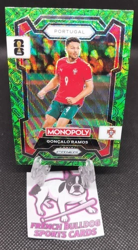 Gonçalo Ramos 2026 Panini Prizm Green Wave