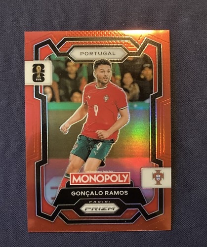 Gonçalo Ramos 2026 Panini Prizm Red Prizm