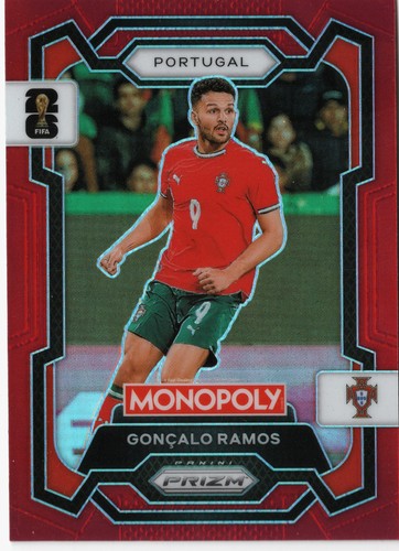 Gonçalo Ramos 2026 Panini Prizm Rojo Prizm