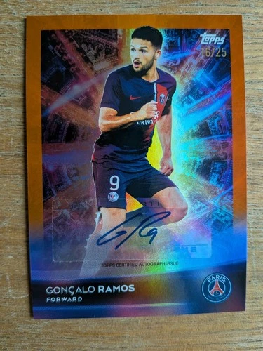 Gonçalo Ramos 2023 Topps PSG Team Set /25
