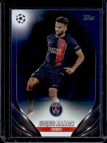 Gonçalo Ramos 2023 Topps UEFA Navy Blue /250