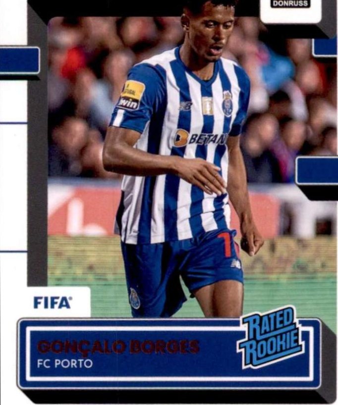 Goncalo Borges 2022 Panini Donruss Soccer 184