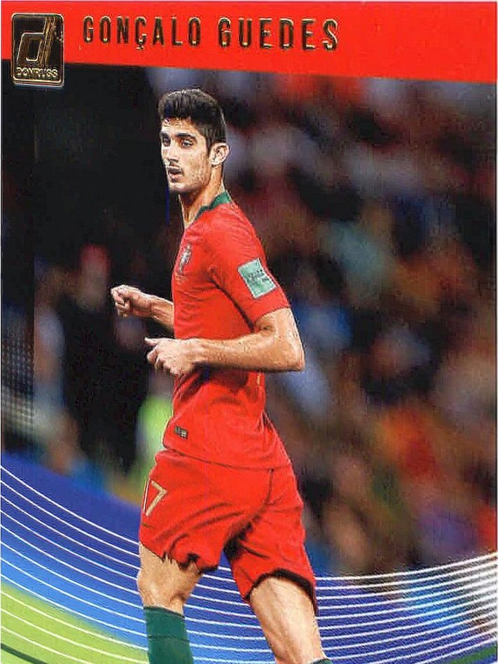 Goncalo Guedes 2018 Panini Donruss Soccer 160