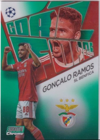 Goncalo Ramos 2022 Topps Chrome Stadium Club Green /99