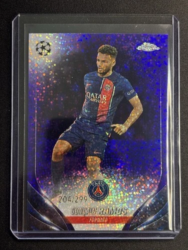 Goncalo Ramos 2023 Topps Chrome Violet Refractor /299