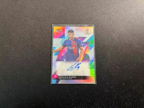 Goncalo Ramos 2023 Topps Finest Argento