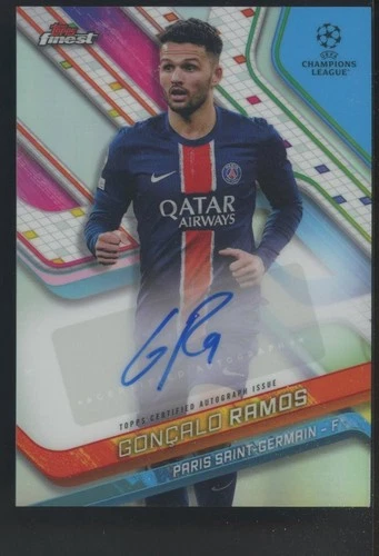 Goncalo Ramos 2024 Topps Finest Refractor