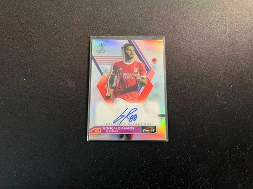 Goncalo Ramos 2023 Topps Finest Silver