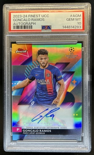 Goncalo Ramos 2023 Topps Finest UEFA