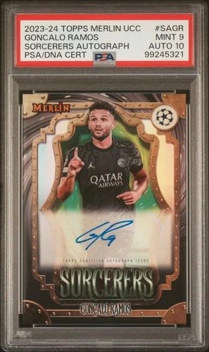 Goncalo Ramos 2023 Topps Merlin Chrome