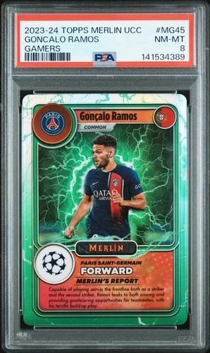 Goncalo Ramos 2023 Topps Merlin Chrome