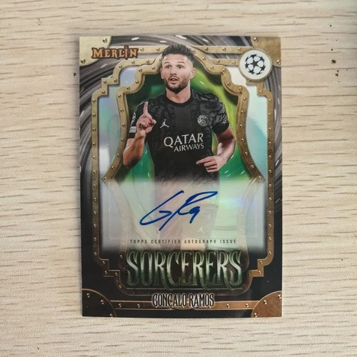 Goncalo Ramos 2023 Topps Merlin Chrome