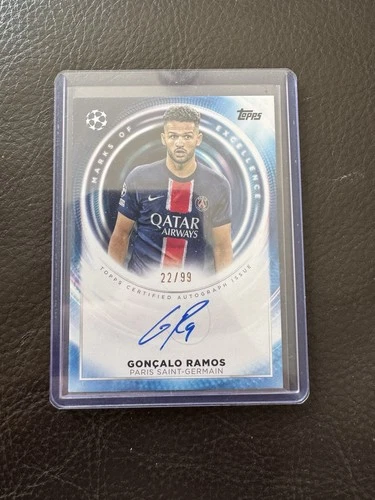 Goncalo Ramos 2025 Topps Merlin Chrome /99