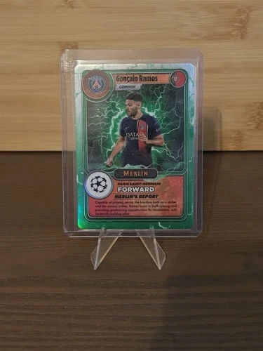 Goncalo Ramos 2024 Panini Merlin Chrome Green Lightning