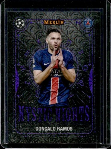Goncalo Ramos 2024 Topps Merlin Chrome UCC Purple Refractor /15