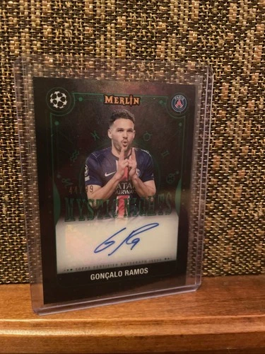 Goncalo Ramos 2024 Topps Merlin Chrome UEFA Green /99
