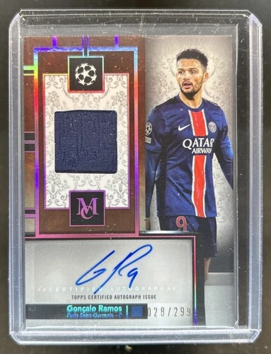Goncalo Ramos 2024 Topps Museum Rose Quartz /299