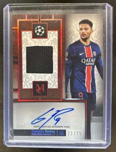 Goncalo Ramos 2024 Topps Museum Ruby /25