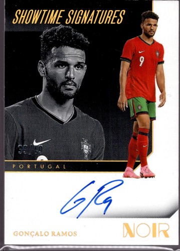 Goncalo Ramos 2024 Panini Noir /49