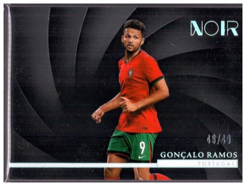 Goncalo Ramos 2024 Panini Noir /49
