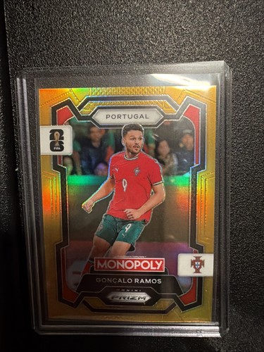 Goncalo Ramos 2026 Panini Prizm Gold /49