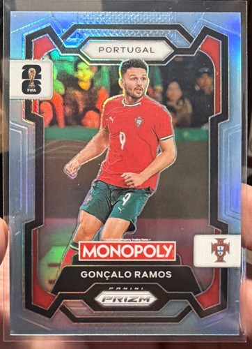 Goncalo Ramos 2026 Panini Prizm Light Blue Prizm /249