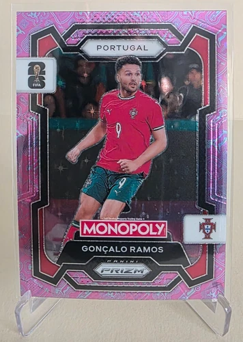 Goncalo Ramos 2026 Panini Prizm Pink Stars Sparkle Prizm #30