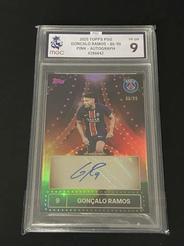 Goncalo Ramos 2025 Topps PSG Pink /99