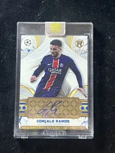 Goncalo Ramos 2024 Topps Reverence Blue /75