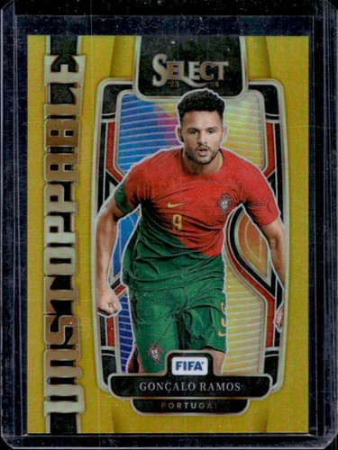 Goncalo Ramos 2023 Panini Select FIFA Gold /10