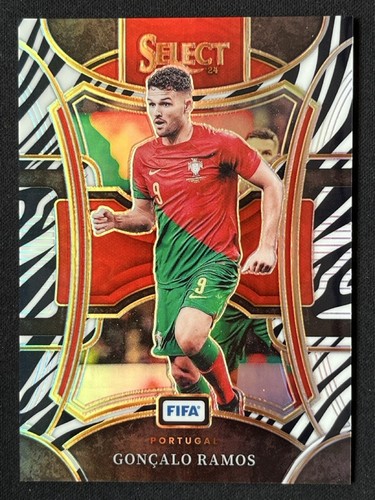 Goncalo Ramos 2023 Panini Select Zebra /25