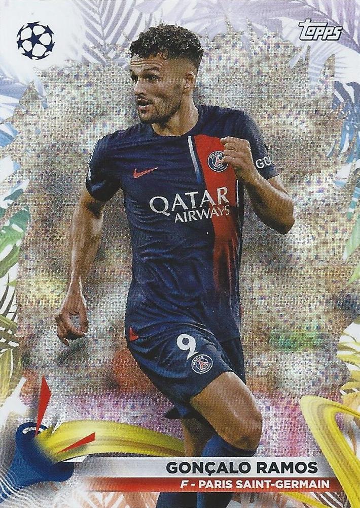 Goncalo Ramos 2023 Topps UEFA Club Competitions Carnaval Edition