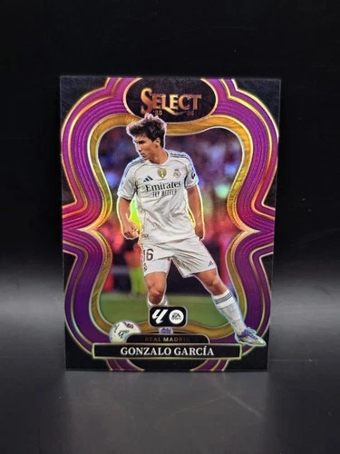 Gonzalo García 2025 Panini Select Purple /125