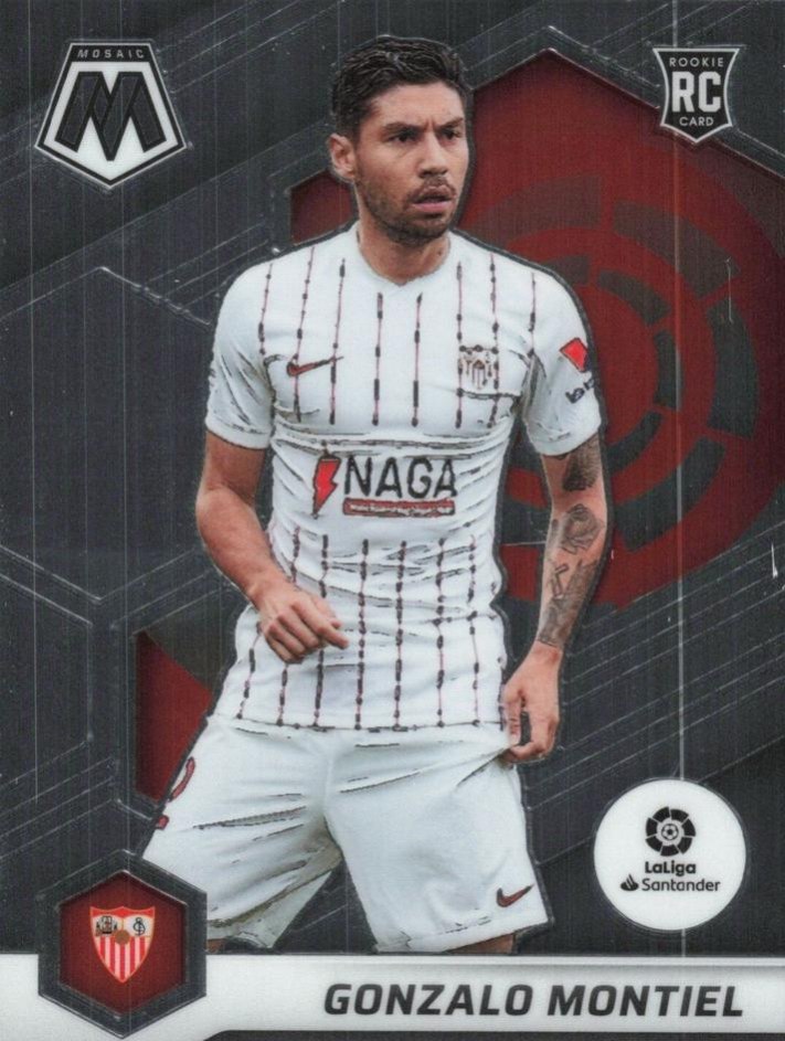 Gonzalo Montiel 2021 Panini Mosaic La Liga