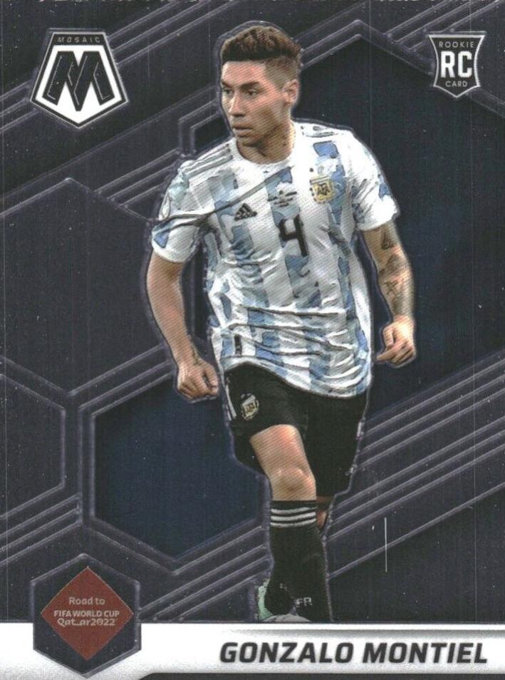 Gonzalo Montiel 2021 Panini Mosaic Road to FIFA World Cup