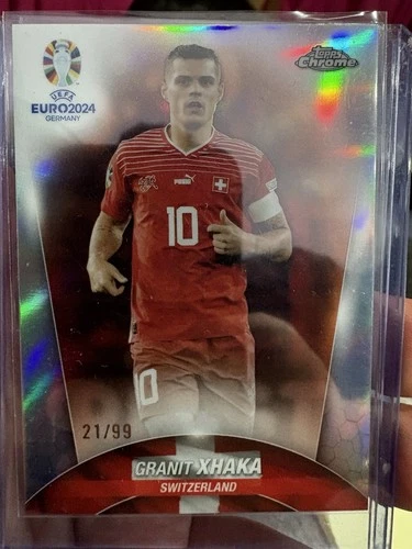 Granit Xhaka 2024 Topps Chrome /99