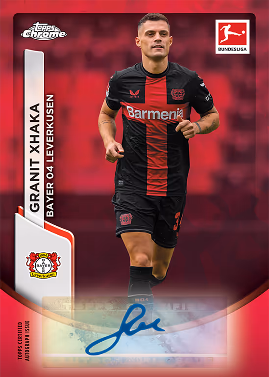 Granit Xhaka 2023 Topps Bundesliga Stickers