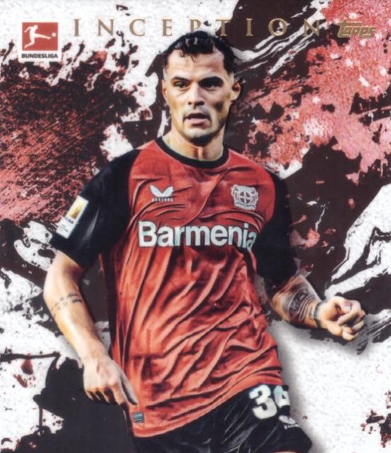 Granit Xhaka 2024 Topps Inception Bundesliga