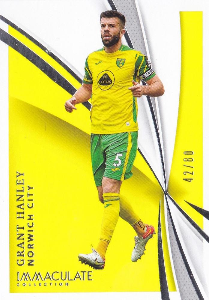Grant Hanley 2021 Panini Immaculate Collection