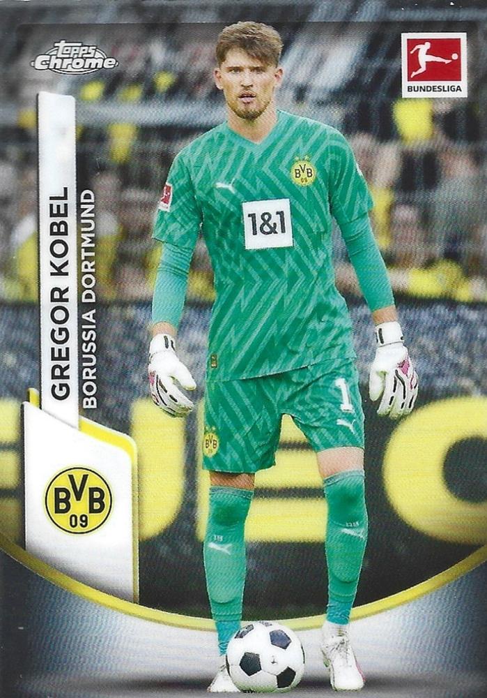 Gregor Kobel 2023 Topps Chrome Bundesliga