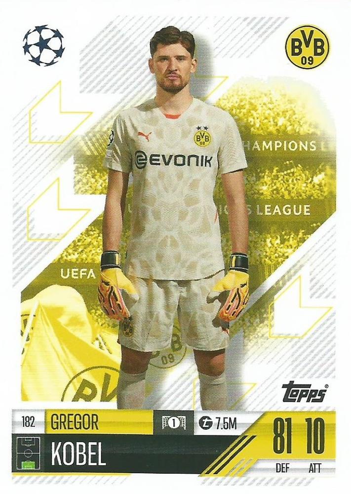 Gregor Kobel 2024 Topps Match Attax UEFA Club Competitions