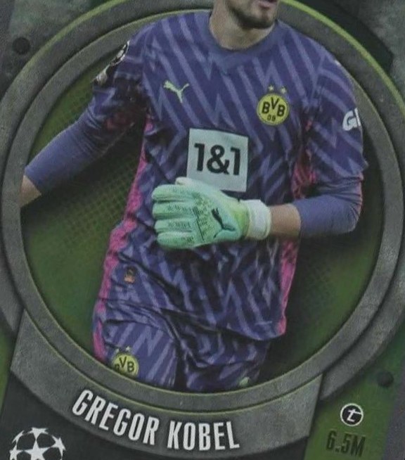 Gregor Kobel 2023 Topps Match Attax UEFA Club Competitions