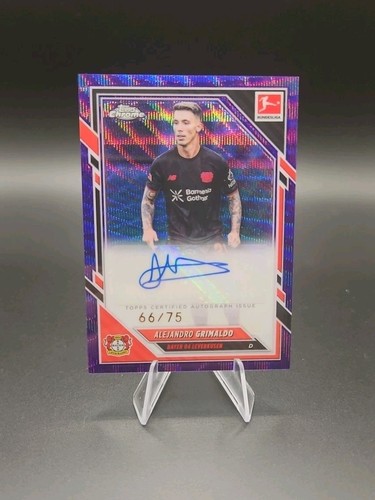 Grimaldo 2026 Topps Bundesliga Chrome /75