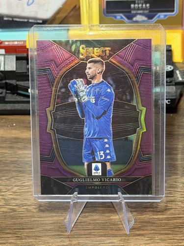 Guglielmo Vicario 2023 Panini Select Purple Prizm /49