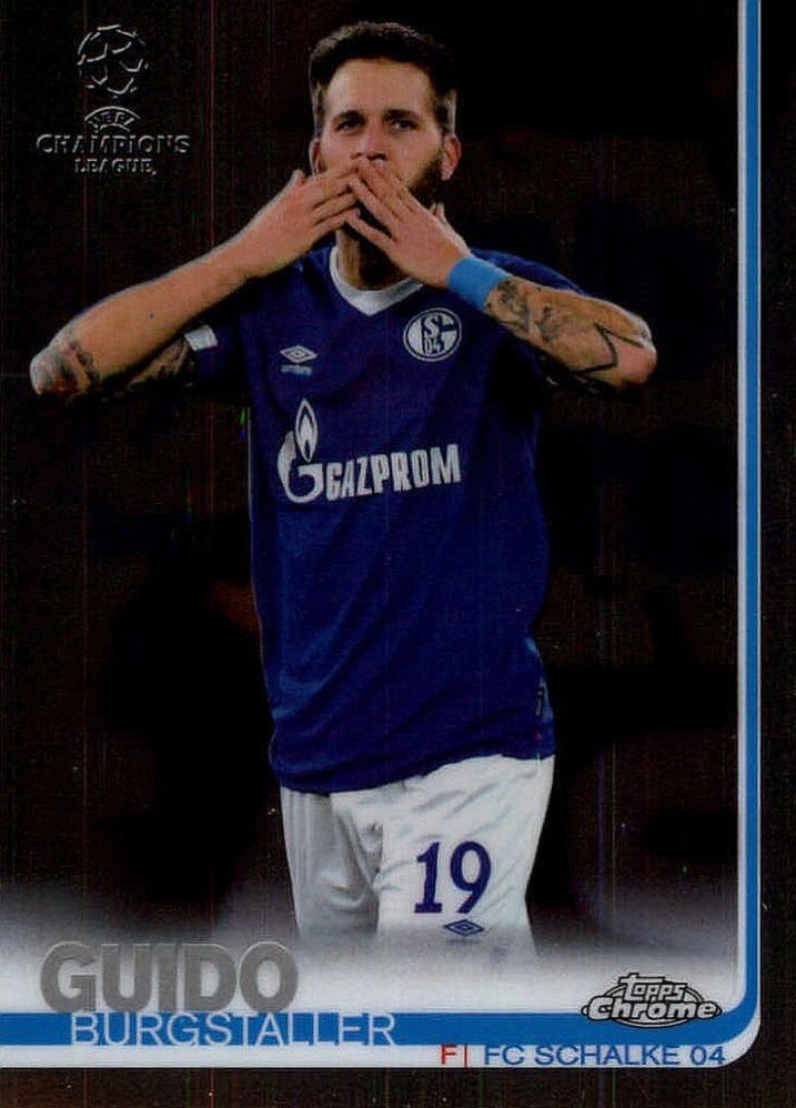 Guido Burgstaller 2018 Topps Chrome UCC 88