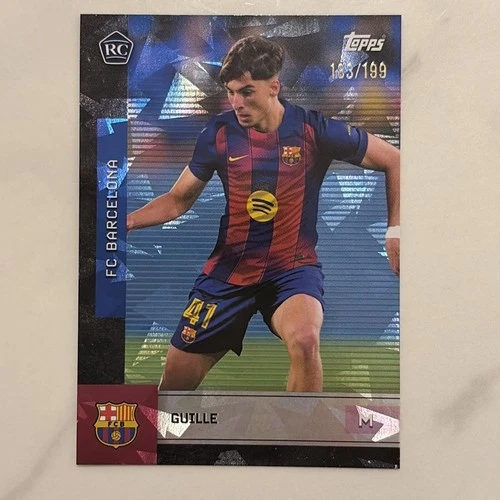 Guille Fernandez 2025 Topps 2025/26 Barcelona Team Set 183/199