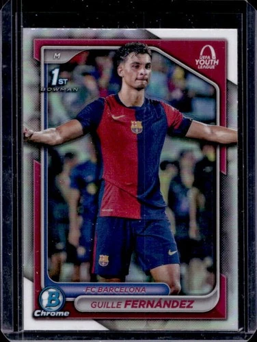 Guille Fernandez 2024 Topps Chrome UEFA