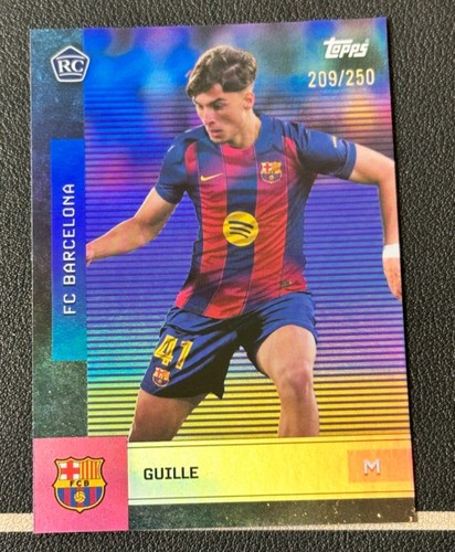 Guille Fernandez 2025 Topps FC Barcelona Team Set /250