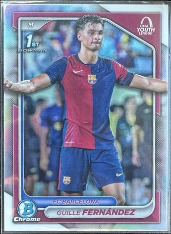 Guille Fernandez 2024 Topps Chrome UCC
