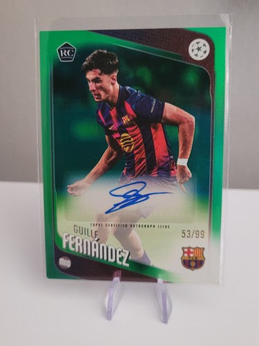 Guille Fernandez 2025 Topps UCC Flagship /99